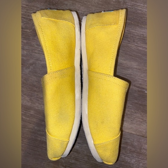 Toms canvas yellow espadrilles - Picture 3 of 7